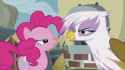 905911__safe_screencap_gilda_pinkie+pie_griffon_g4_my+little+pony-colon-+friendship+is+magic_the+lost+treasure+of+griffonstone_smug