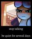 BonbonStopTalkingBeQuietForSeveralDays