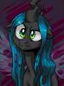 688433__dead+source_safe_artist-colon-zilvtree_queen+chrysalis_changeling_changeling+queen_g4_confused_female_floppy+ears_frown_raised+eyebrow_solo