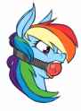 2305190__suggestive_artist-colon-oddjuice_color+edit_edit_rainbow+dash_pony_ballgag_colored_female_fetish_gag_simple+background_solo_white+background