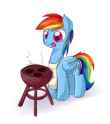 just wants to grill