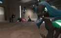 345436__grimdark_twilight+sparkle_queen+chrysalis_big+macintosh_female_pony_male_human_3d_changeling_blood_changeling+queen_gmod_team+fortress+2_knif
