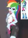 3340697__safe_artist-colon-maxtoon24_rainbow+dash_human_equestria+girls_g4_official_ass_butt_clothes_compression+shorts_drool_female_official+reference_rainbutt
