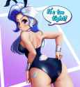 3316655__suggestive_artist-colon-the-dash-park_trixie_human_equestria+girls_g4_abstract+background_bare+shoulders_breasts_bunny+ears_bunny+suit_busty+trixie_but