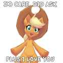 aj does care and did ask