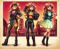 3580027__safe_artist-colon-king-dash-kakapo_sunset+shimmer_human_art+pack-colon-mypastisnottoday2025_equestria+girls_g4_belt_biker_biker+jacket_boots_bracelet_b