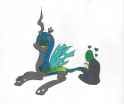 7024209__safe_artist-colon-anonymous_imported+from+twibooru_queen+chrysalis_oc_oc-colon-anon_changeling_changeling+queen_human_-fwslash-mlp-fwslash-_4chan_brush