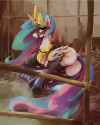 718080__suggestive_artist-colon-kolshica_princess+celestia_alicorn_pony_g4_bridle_butt_chains_clothes_cosplay_costume_domino+mask_female_femsub_garter+belt_gar