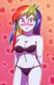 1245140__solo_nudity_rainbow+dash_clothes_solo+female_breasts_blushing_equestria+girls_suggestive_cute