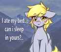 3620660__safe_artist-colon-moewwur_artist-colon-rin-dash-mandarin_derpy+hooves_pegasus_pony_g4_blushing_confused_cute_derp_derpabetes_female_folded+wings_golden