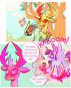 3602908__safe_artist-colon-sockiepuppetry_thorax_twilight+sparkle_alicorn_changedling_changeling_pony_g4_comic_comic+book_deadpool_duo_duo+male+and+female_feath