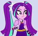 3624011__safe_artist-colon-dariagladka_edit_aria+blaze_human_equestria+girls_g4_armband_belt_bolero+jacket_clothes_clothes+swap_confused_eyeshadow_gem_green+str