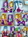 3624375__safe_artist-colon-jerrydestrtoyer_adagio+dazzle_aria+blaze_sonata+dusk_human_equestria+girls_g4_ballerina_clothes_dancing_fanning_headphones_hypnosis_h