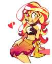 1799143__safe_artist-colon-blushily_sunset+shimmer_equestria+girls_forgotten+friendship_spoiler-colon-eqg+series_blushing_bow_clothes_cute_female_heart