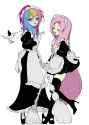 2644150__safe_artist-colon-dengdengbobo_fluttershy_rainbow+dash_bird_equestria+girls_adorasexy_blushing_boots_broom_clothes_cute_dashabetes_dress_eyelashes_eyes
