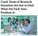 Scientists to find your problem