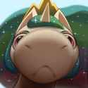 3050772__safe_artist-colon-rrd-dash-artist_princess+celestia_alicorn_pony_-colon-3_-colon-c_bust_close-dash-up_crown_cute_cutelestia_didnt+i+do+it+for+you_ether
