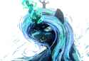 1794772__safe_artist-colon-thefloatingtree_queen+chrysalis_atg+2018_changeling_changeling+queen_female_newbie+artist+training+grounds_simple+background