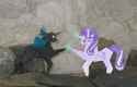 1990184__safe_starlight+glimmer_photo_irl_changeling_craft_artist-colon-malte279_magic+glow_origami_starlight+glimmer+day