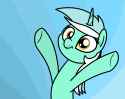 3414155__safe_artist-colon-ewoudcponies_derpibooru+import_lyra+heartstrings_pony_unicorn_g4_bust_female_gradient+background_hooves+in+air_horn_image_ma