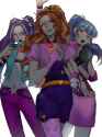 3627539__safe_artist-colon-cadence_sniffa_adagio+dazzle_aria+blaze_sonata+dusk_human_equestria+girls_g4_female_microphone_simple+background_the+dazzlings_trio_w