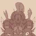 several very hungry changelings