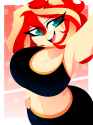 3064591__suggestive_artist-colon-xan-dash-gelx_sunset+shimmer_equestria+girls_armpits_belly+button_big+breasts_breasts_busty+sunset+shimmer_cleavage_clothes_fem