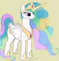 3541012__safe_artist-colon-maranium_derpibooru+import_princess+celestia_alicorn_pony_g4_image_magic_png_scroll_solo_telekinesis