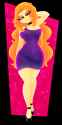 3191792__safe_artist-colon-xan-dash-gelx_adagio+dazzle_human_equestria+girls_g4_arm+behind+back_arm+behind+head_breasts_choker_clothes_dress_female_lidded+eyes_