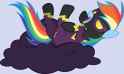 7240289__safe_imported+from+derpibooru_rainbow+dash_pegasus_pony_luna+eclipsed_-dot-svg+available_clothes_cloud_cloud+bed_costume_female_laughing_lying+down_mar