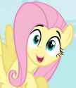 flutters pleasantly surprised