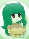 3579818__safe_artist-colon-batipin_wallflower+blush_human_equestria+girls_g4_arm+under+breasts_bangs_big+breasts_breasts_bust_busty+wallflower+blush_cleavage_cl