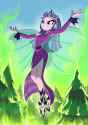 3629798__safe_artist-colon-megadraws24_aria+blaze_human_equestria+girls_g4_alternate+hairstyle_anonymous+commissioner_clothes_commission_diva_evil+smile_female_