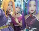 3629766__safe_artist-colon-_adagio+dazzle_aria+blaze_sonata+dusk_human_equestria+girls_g4_bare+shoulders_behind+the+scenes_bilibili_chinese_clothes_cosplay_cost