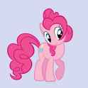 7266247__safe_artist-colon-scotbarnnet_imported+from+derpibooru_pinkie+pie_earth+pony_pony_female_mare_raised+hoof_simple+background_solo_standing_transparent+b