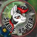 1766624__safe_artist-colon-ravvij_oc_oc-colon-blackjack_pony_unicorn_fallout+equestria_fallout+equestria-colon-+project+horizons_bedroom+eyes_black+and+red_bott