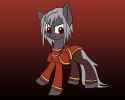 6432860__safe_artist-colon-anonymous_imported+from+twibooru_pony_clothes_female_gradient+background_image_looking+at+you_mare_needs+more+jpeg_ponified_raised+le