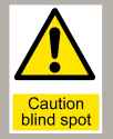 Blind spot sign