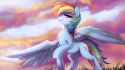 RainbowDash_smirk_spreadWings_lowres