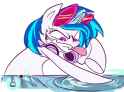 1266197__safe_artist-colon-jowybean_bon+bon_dj+pon-dash-3_lyra+heartstrings_octavia+melody_sweetie+drops_vinyl+scratch_expressions_faic_glasses