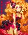 3632028__safe_artist-colon-libbly_libby_adagio+dazzle_human_equestria+girls_g4_breasts_cleavage_curly+hair_eyeshadow_female_fingernails_hairpin_looking+at+you_m