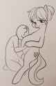 852113__suggestive_artist-colon-glacierclear_oc_oc+only_oc-colon-bundle+joy_oc-colon-femanon_human_pony_bedroom+eyes_caress_cuddling_female_human+on+pony+snugg.jpg