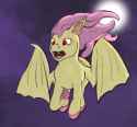 3704434__safe_artist-colon-saskatoon_fluttershy_bat+pony_pony_g4_bat+ponified_female_flutterbat_flying_full+moon_moon_outdoors_race+swap_solo.jpg