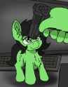 2846534__safe_artist-colon-reddthebat_oc_oc-colon-anon_oc-colon-filly+anon_earth+pony_pony_chest+fluff_ear+fluff_female_filly_foal_green+coat_green+eyes_gun_han.png