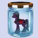 3277288__safe_pony_glowing_glowing+eyes_jar_lewd+container+meme_ponified_shadowmere_simple+background_skyrim_solo_the+elder+scrolls_transparent+background.png