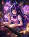 76529__safe_prompter-colon-slopanon_twilight+sparkle_human_unicorn_g4_books_clothes_cutie+mark+on+clothes_female_horn_horned+humanization_humanized_magic_sitt.png