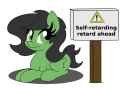 3747110__safe_artist-colon-unitxxvii_oc_oc+only_oc-colon-filly+anon_earth+pony_pony_female_filly_foal_frown_lying+down_prone_sign_simple+background_slur_solo_wh.jpg