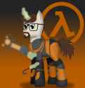 2100965__safe_artist-colon-99999999000_pony_unicorn_crowbar_gordon+freeman_gradient+background_gravity+gun_half-dash-life_half-dash-life+2_hev+suit_high+res_lam.png