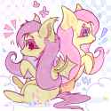 3201967__safe_artist-colon-kozpies_fluttershy_bat+pony_butterfly_pegasus_pony_g4_bat+ears_bat+ponified_bat+wings_colored+eyebrows_duality_emanata_exclamation+po.jpg