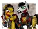 599879__semi-dash-grimdark_artist-colon-razia_alyx+vance_blood_glasses_gordon+freeman_half-dash-life_half-dash-life+2_ponified.jpg